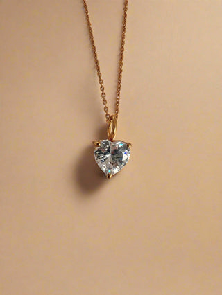 April Birthstone Chain Necklace