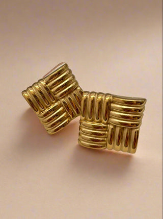 Large Woven Studs