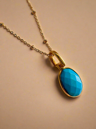 Turquoise Gemstone Necklace