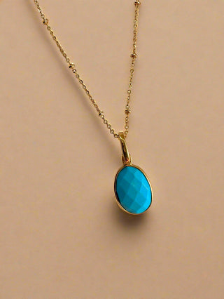 Turquoise Gemstone Necklace