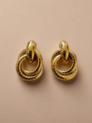 Double Loop Earrings