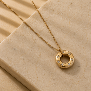 Nova Ring Necklace