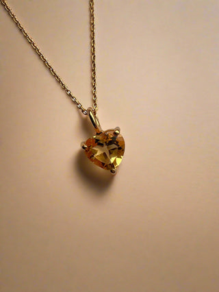 November Birthstone Chain Necklace