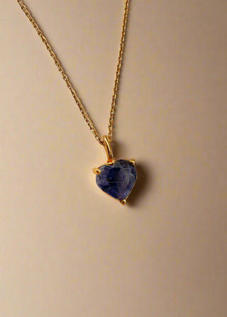 September Birthstone Chain Necklace