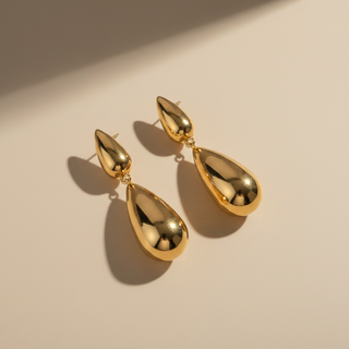 Sleek Teardrop Earrings