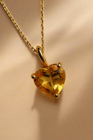 November Birthstone Chain Necklace