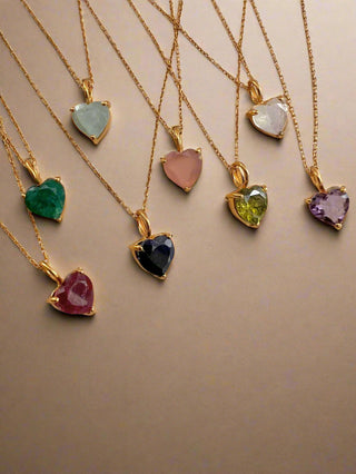February Birthstone Chain Necklace