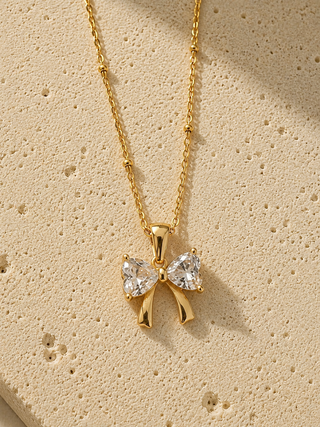 Bow Necklace