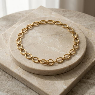 Chunky T Bar Chain Necklace