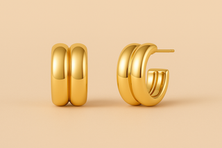 Double Chunky Hoops