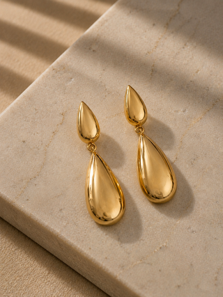 Sleek Teardrop Earrings