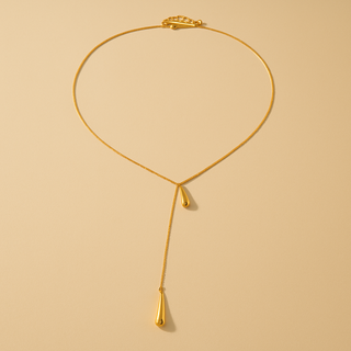 Fine Droplet Necklace
