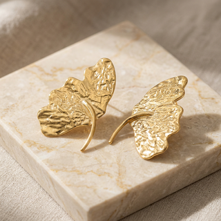Gingko Leaf Earrings