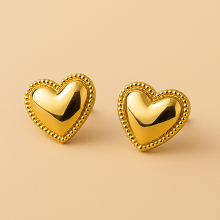 Heart Studs