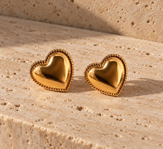 Heart Studs