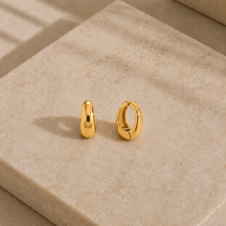 Mini Dome Cuff Earrings