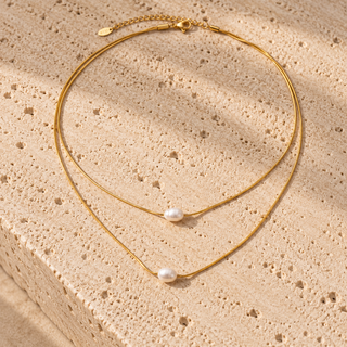 Pearl Layered Necklace