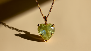 August Birthstone Chain Necklace