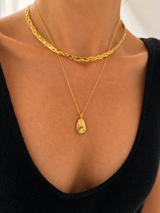 Plaited Chain Necklace
