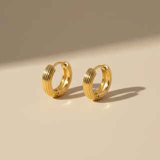 Ribbed Hoops