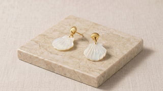 Mother of Pearl Shell Earrings