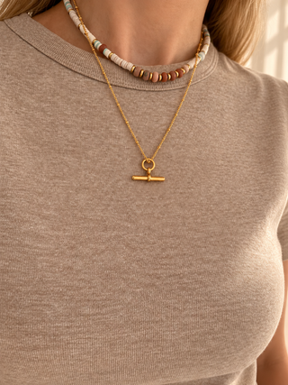 Solis T Bar Necklace