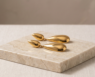 Sleek Teardrop Earrings