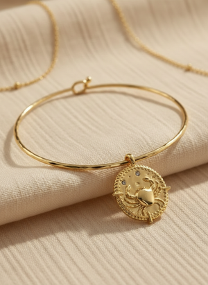 Zodiac Charm Bangle